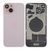 Задняя крышка Apple iPhone 15 со стеклом камеры и магнитом Original, Pink (Розовый) 10006086 фото