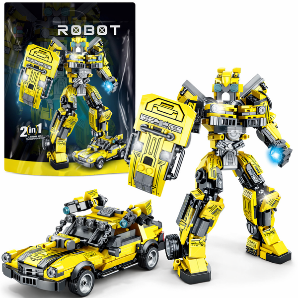 Конструктор Трансформер Бамблбі, Bumblebee &ndash; 2 в 1, 617 деталей (жовтий спорткар) Cn12 фото