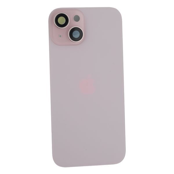Задняя крышка Apple iPhone 15 со стеклом камеры и магнитом Original, Pink (Розовый) 10006086 фото