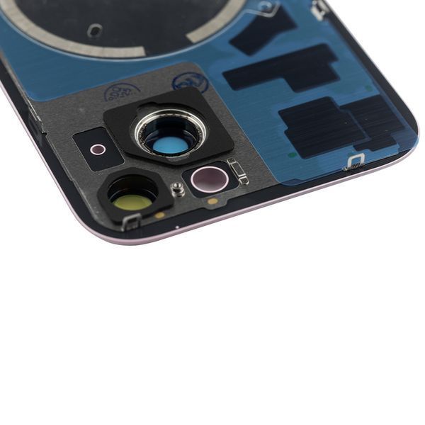 Задняя крышка Apple iPhone 15 со стеклом камеры и магнитом Original, Pink (Розовый) 10006086 фото