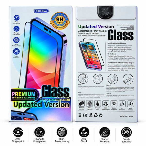 Захисне скло 6D Premium Glass 9H Full Glue для Apple iPhone 7, iPhone 8, з набором для встановлення 10004384 фото