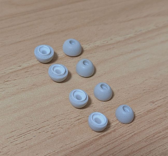 Амбушюры для беспроводных наушников, совместимые с AirPods Pro , AirPods Pro2 . Пенные Пара " L " Размера Am-4-L фото
