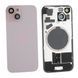 Задняя крышка Apple iPhone 15 со стеклом камеры и магнитом Original, Pink (Розовый) 10006086 фото 2
