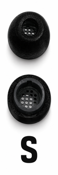 Пенные амбушюры для беспроводных наушников, совместимые с Samsung Galaxy Buds 3 Pro Черный цвет . Пара " S " Размера Am-6a-S фото
