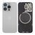 Задняя крышка Apple iPhone 15 Pro со стеклом камеры и магнитом Original, White Titanium (Белый титан) 10006098 фото