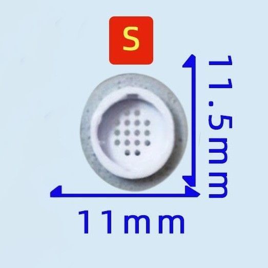 Пенные амбушюры для беспроводных наушников, совместимые с Samsung Galaxy Buds 3 Pro Черный цвет . Пара " S " Размера Am-6a-S фото