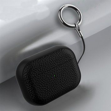Чохол для навушників, сумісний з AirPods 3 Pro / Air Pods 3 Pro . Чорний колір Chn-9 фото
