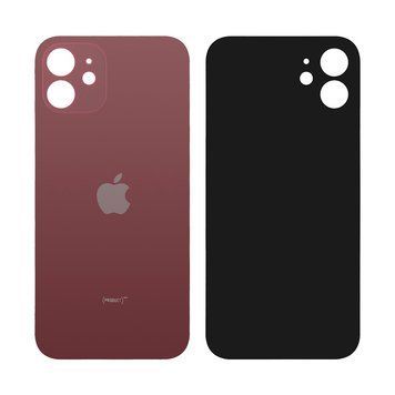 Задня кришка Apple iPhone 12, великий виріз під камеру, Original PRC, Red (Червоний) 10001607 фото