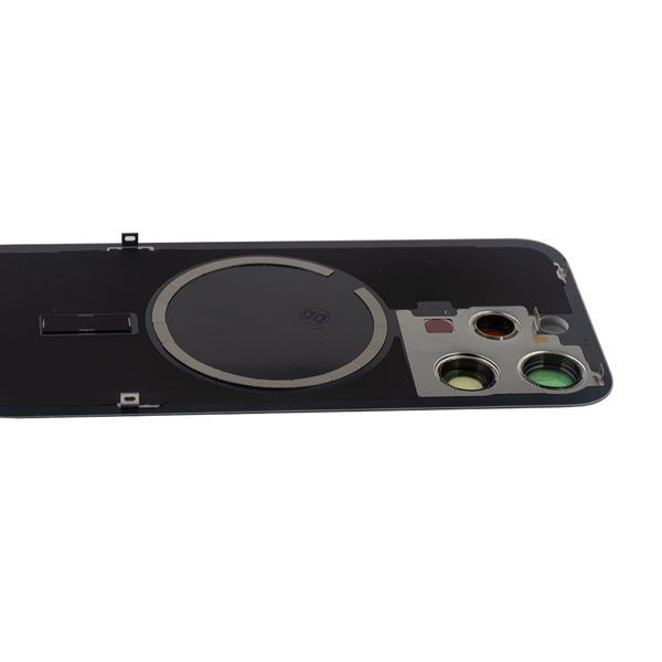 Задняя крышка Apple iPhone 15 Pro со стеклом камеры и магнитом Original, Natural Titanium (Натуральный титан) 10006097 фото
