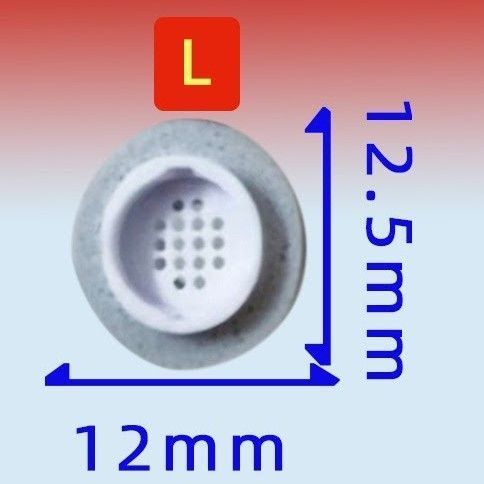 Пенные амбушюры для беспроводных наушников, совместимые с Samsung Galaxy Buds 3 Pro Черный цвет . Пара " L " Размера Am-6a-L фото