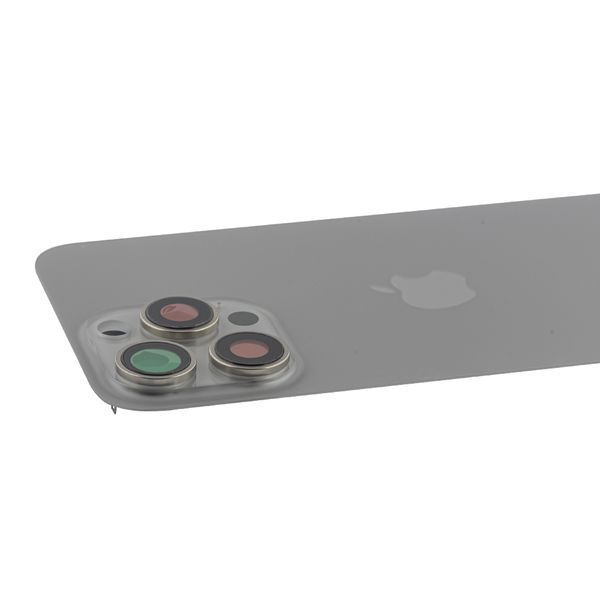 Задняя крышка Apple iPhone 15 Pro Max со стеклом камеры и магнитом Original, Natural Titanium (Натуральный титан) 10006101 фото