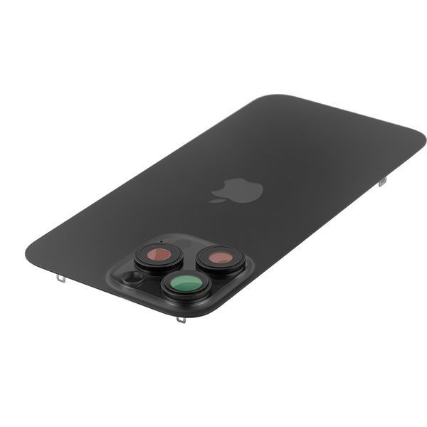 Задняя крышка Apple iPhone 15 Pro Max со стеклом камеры и магнитом Original, Black Titanium (Черный титан) 10006099 фото