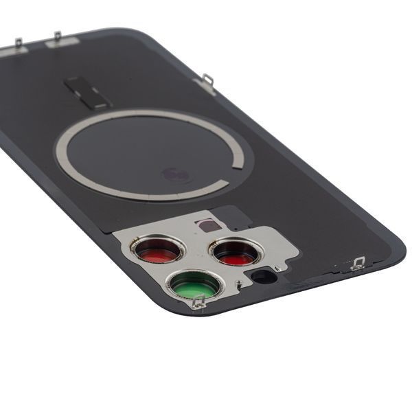 Задняя крышка Apple iPhone 15 Pro Max со стеклом камеры и магнитом Original, Black Titanium (Черный титан) 10006099 фото