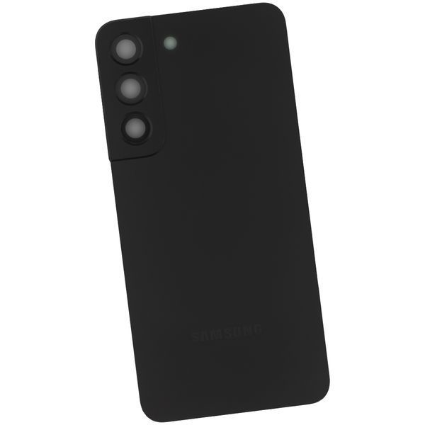 Задня кришка Samsung S901 Galaxy S22, зі склом камери, Original PRC, Phantom Black (Фантомний чорний) 10005469 фото