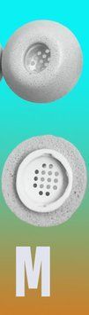 Пенные амбушюры для беспроводных наушников, совместимые с Samsung Galaxy Buds 3 Pro Серый цвет . Пара " M " Размера Am-6b-M фото