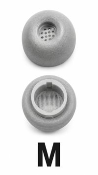 Пенные амбушюры для беспроводных наушников, совместимые с Samsung Galaxy Buds 3 Pro Серый цвет . Пара " M " Размера Am-6b-M фото