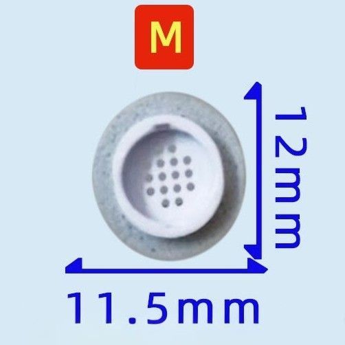 Пенные амбушюры для беспроводных наушников, совместимые с Samsung Galaxy Buds 3 Pro Серый цвет . Пара " M " Размера Am-6b-M фото