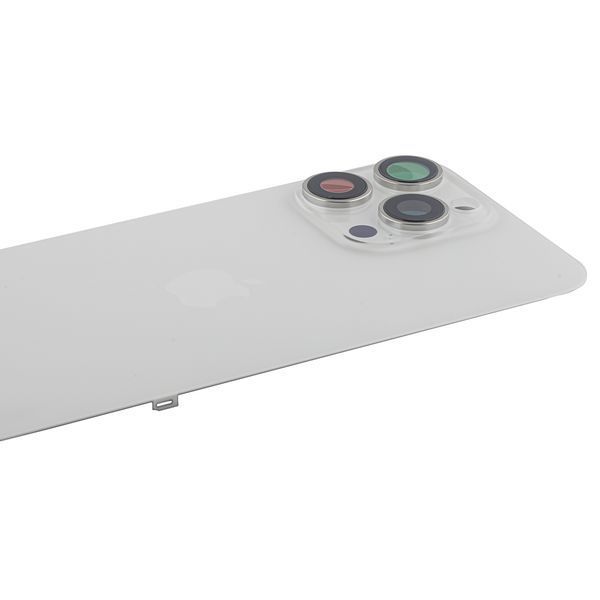Задняя крышка Apple iPhone 15 Pro Max со стеклом камеры и магнитом Original, White Titanium (Белый титан) 10006102 фото