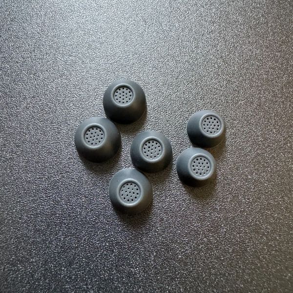 Силиконовые амбушюры для беспроводных наушников, совместимые с Samsung Buds FE Черный цвет, 3 пары Am-10a фото
