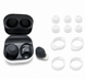 Силиконовые амбушюры для беспроводных наушников, совместимые с Samsung Buds FE Белый цвет, 3 пары Am-10b фото 6