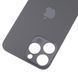 Задня кришка Apple iPhone 14 Pro Max, великий виріз під камеру, Original, Space Black (Космічний чорний) 10003075 фото 2