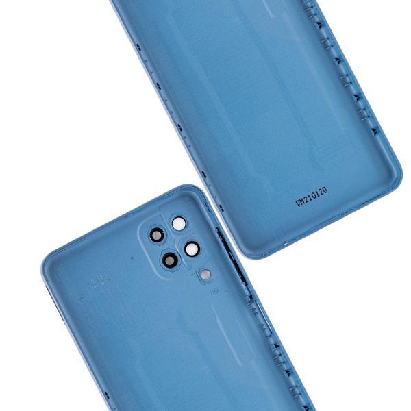 Задняя крышка Samsung A125 Galaxy A12, A127 Galaxy A12s, со стеклом камеры, Original PRC, Blue (Синий) 10001859 фото