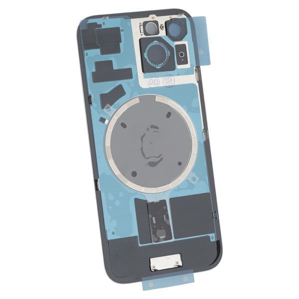 Задняя крышка Apple iPhone 15 со стеклом камеры и магнитом Original, Blue (Синий) 10006089 фото