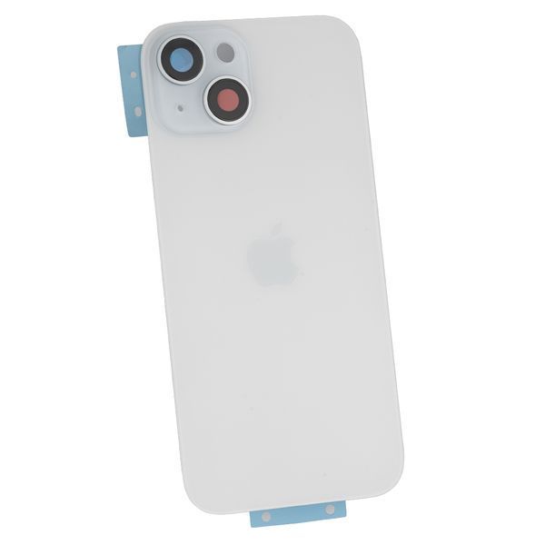 Задняя крышка Apple iPhone 15 со стеклом камеры и магнитом Original, Blue (Синий) 10006089 фото