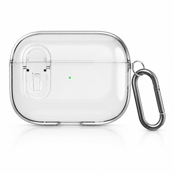 Чохол для навушників, сумісний з AirPods 3 Pro / Air Pods 3 Pro . Білий (Прозорий) колір Chn-16a фото