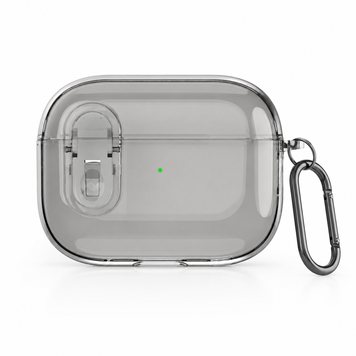 Чохол для навушників, сумісний з AirPods 3 Pro / Air Pods 3 Pro . Сірий (Прозорий) колір Chn-16b фото