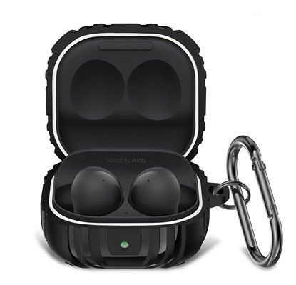 Чехол для наушников, совместимый с Samsung Buds Pro , Samsung Buds 2 Pro . Черный цвет Chn-1a фото