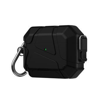 Чохол для навушників, сумісний з AirPods 2 Pro / Air Pods 2 Pro . Чорний колір Chn-19c фото