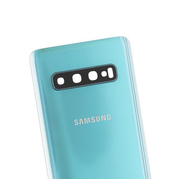 Задня кришка Samsung G973 Galaxy S10, зі склом камери, High Quality, Green (Зелений) 10002449 фото