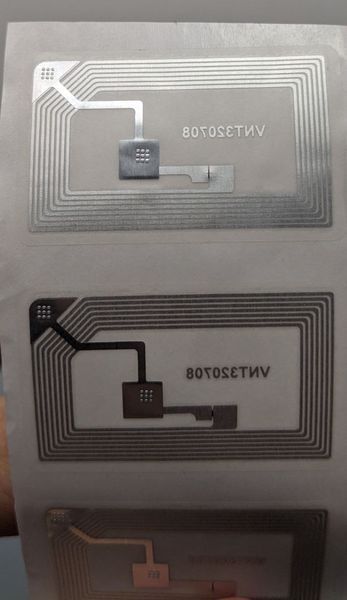 NFC метка чип наклейка 144байта 13,56МГц 10шт Dr-4 фото
