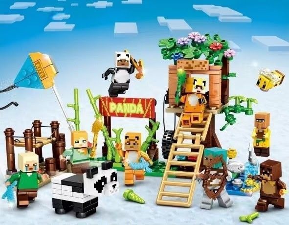 Конструктор Minecraft Монстры и звери 16 в 1 &ndash; мобы, животные, существа, 729 деталей, сборная модель Cn23-C фото