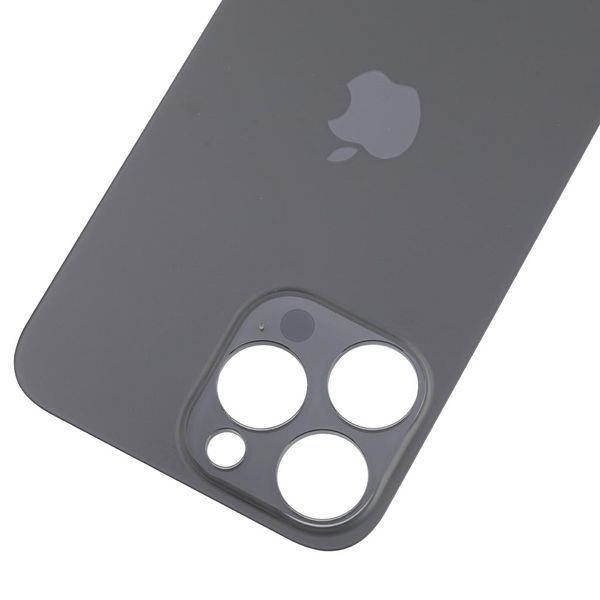 Задня кришка Apple iPhone 14 Pro, великий виріз під камеру, Original, Space Black (Космічний чорний) 10003070 фото