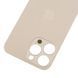 Задня кришка Apple iPhone 14 Pro, великий виріз під камеру, Original, Gold (Золотий) 10003071 фото 3