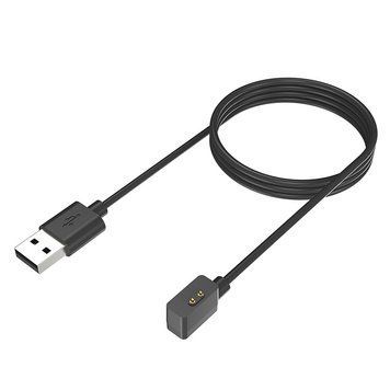 Кабель зарядки для смарт-часов, совместим с Mi Band 9, 8, 8 Pro, 8 Active, Redmi Watch 3, 4, Band 2, 3, 1 м, чёрный Kb-1a фото