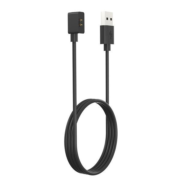 Кабель зарядки для смарт-часов, совместим с Mi Band 9, 8, 8 Pro, 8 Active, Redmi Watch 3, 4, Band 2, 3, 1 м, чёрный Kb-1a фото