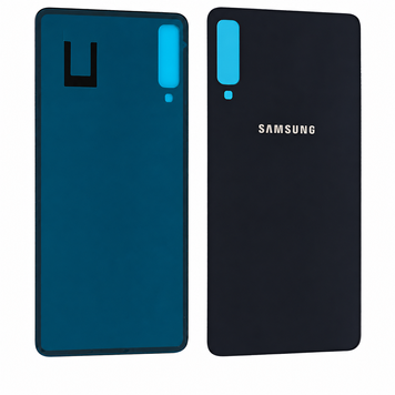 Задня кришка Samsung A750 Galaxy A7 2018, Original PRC, Black (Чорний) 12112 фото