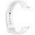 Силиконовый ремешок для фитнес-браслета, совместимый с Xiaomi Mi Band 8 / Mi Band 9 / Mi band 10 , белый Rm-2b фото