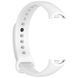 Силиконовый ремешок для фитнес-браслета, совместимый с Xiaomi Mi Band 8 / Mi Band 9 / Mi band 10 , белый Rm-2b фото 1