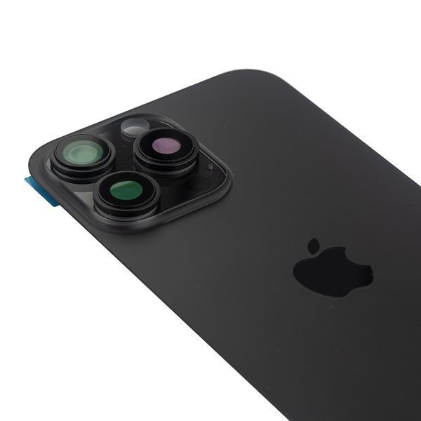 Задняя крышка Apple iPhone 16 Pro Max со стеклом камеры и магнитом Original, Black Titanium (Черный титан) 10006103 фото