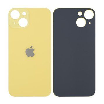 Задня кришка Apple iPhone 14, великий виріз під камеру, High Copy, Yellow (Жовтий) 10003754 фото