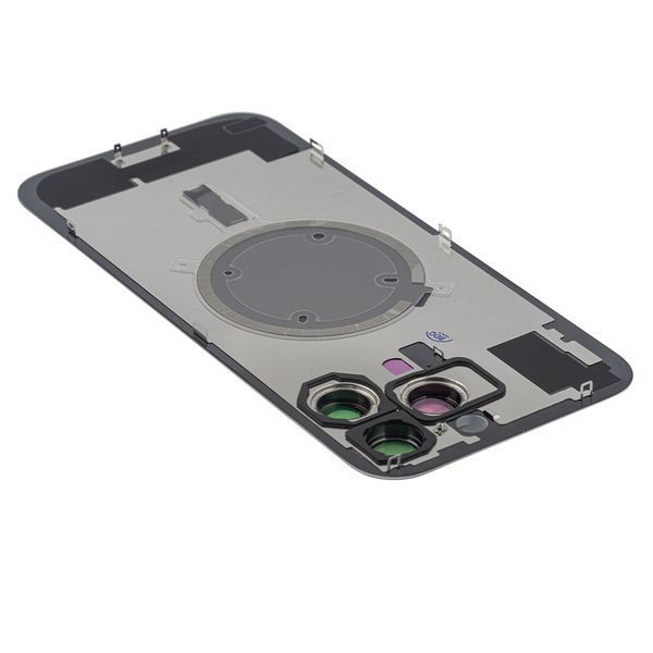 Задняя крышка Apple iPhone 16 Pro Max со стеклом камеры и магнитом Original, White Titanium (Белый титан) 10006106 фото