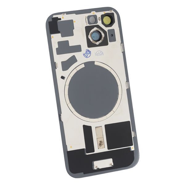 Задняя крышка Apple iPhone 15 со стеклом камеры и магнитом Original, Black (Черный) 10006085 фото