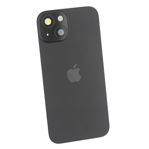 Задняя крышка Apple iPhone 15 со стеклом камеры и магнитом Original, Black (Черный) 10006085 фото