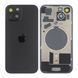 Задняя крышка Apple iPhone 15 со стеклом камеры и магнитом Original, Black (Черный) 10006085 фото 1