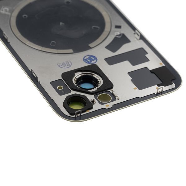 Задняя крышка Apple iPhone 15 со стеклом камеры и магнитом Original, Yellow (Жёлтый) 10006088 фото