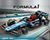 Конструктор Формула 1, Formula 1 &ndash; синий болид, спортивный автомобиль (спорткар), 301 деталей, 24&times;9,5&times;5,2 см Cn15 фото